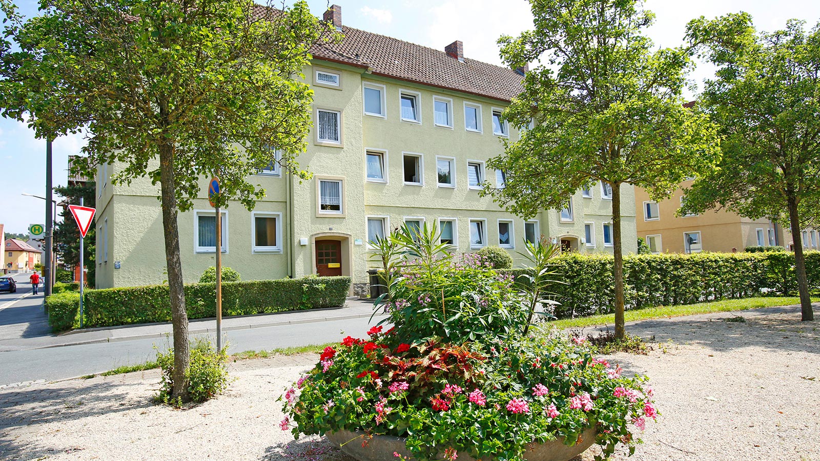 Die Wohnanlage Mühlenstraße